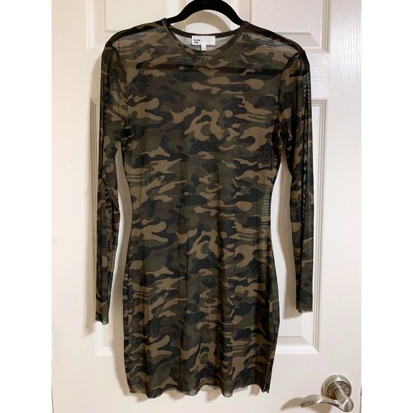 Ciara Mesh Camo Dress by the way, NEW! - Picture 4 of 7